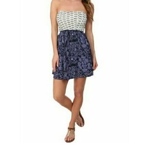 Roxy Women’s Savage Tube Dress Strapless Size Small